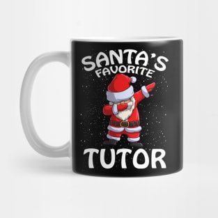 Santas Favorite Tutor Christmas Mug